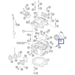 58436044000  Intake Boot for MICUNI  KTM LC-4 640 '98-'04
