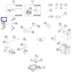 78111034000  Ανορθωτής Ρεύματος KTM EXC-F 250-350 '12-'16