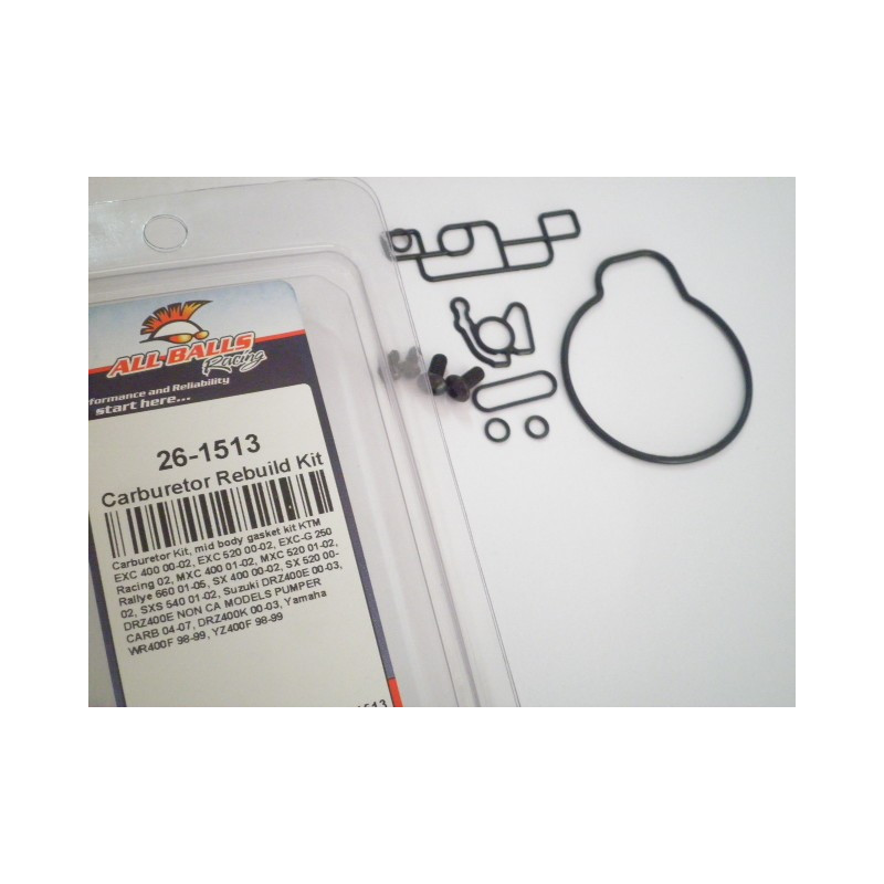 26-1513  All Balls Κιτ Επισκευής Καρμπυρατέρ KTM EXC-400-520 '00-'02