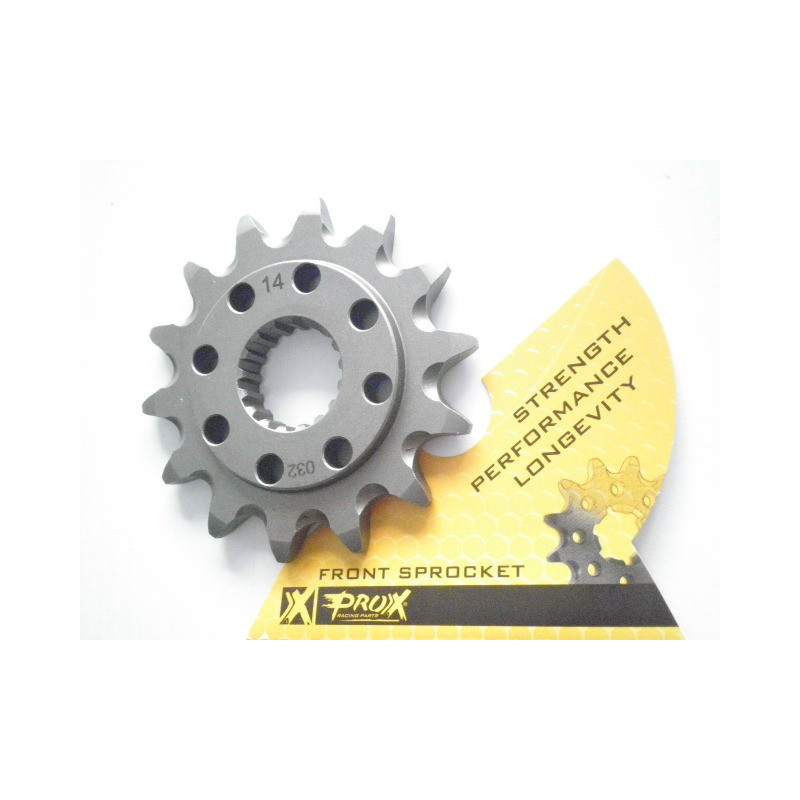 FS13088-14    Pro-X Front Sprocket 14t. Honda CRF-450 R-X