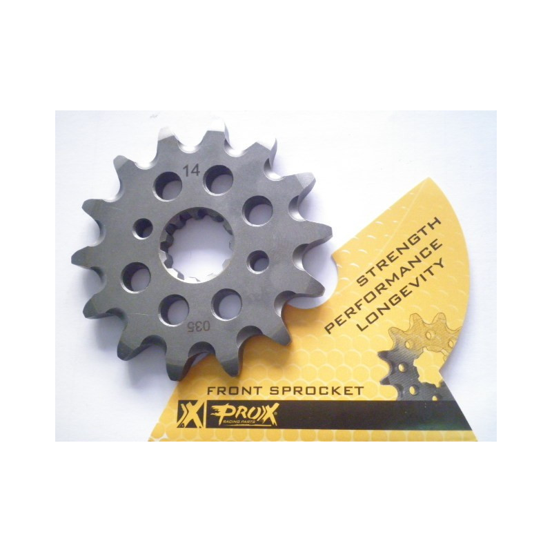 FS13096-14    Pro-X Front Sprocket 14t. Honda XR-250 '96-'04