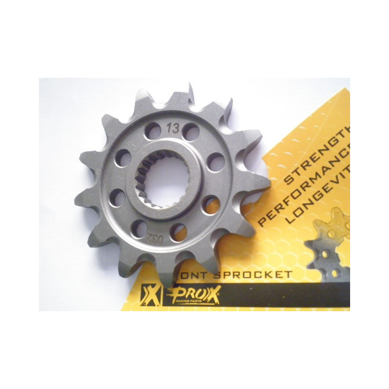 FS12087-13    Pro-X Front Sprocket 13t. Honda CR-125 '87-'03