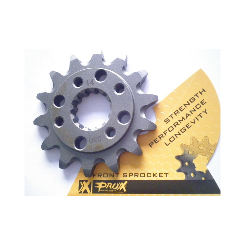 FS14095-14    Pro-X Front Sprocket 14t. Honda XR-600 '91-'00