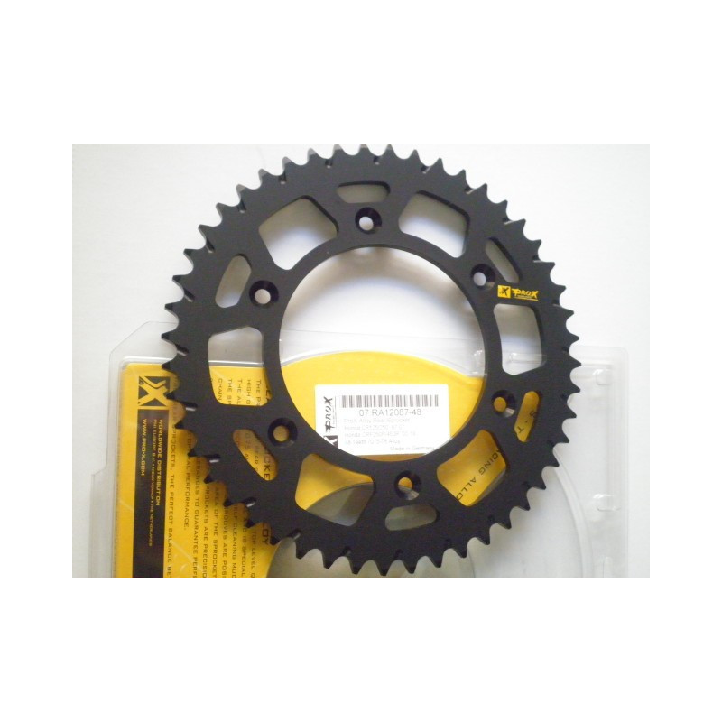 RA12087-48    Pro-X Alloy Rear Sprocket 48t. Honda CR-CRF-XR