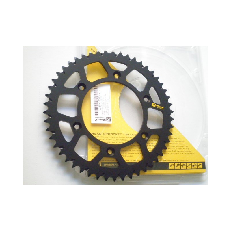 RA12087-50    Pro-X Alloy Rear Sprocket 50t. Honda CR-CRF-XR