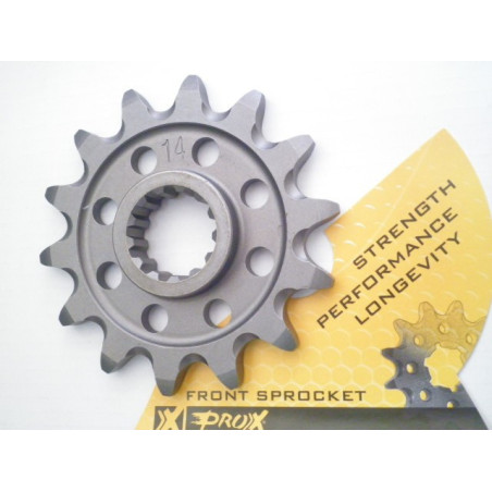 FS33082-14    Pro-X Front Sprocket 14t. Suzuki RM-250 '88-'12   DRZ-400