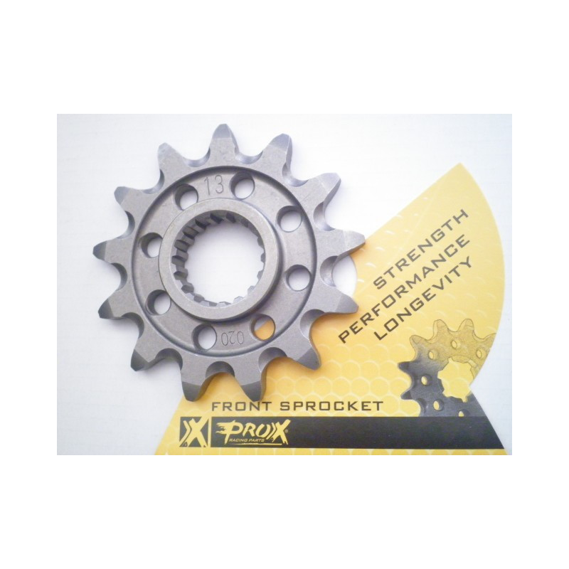FS34005-13    Pro-X Front Sprocket 13t. Suzuki RMZ-450 '05-'12   RMX-450Z '10-'18