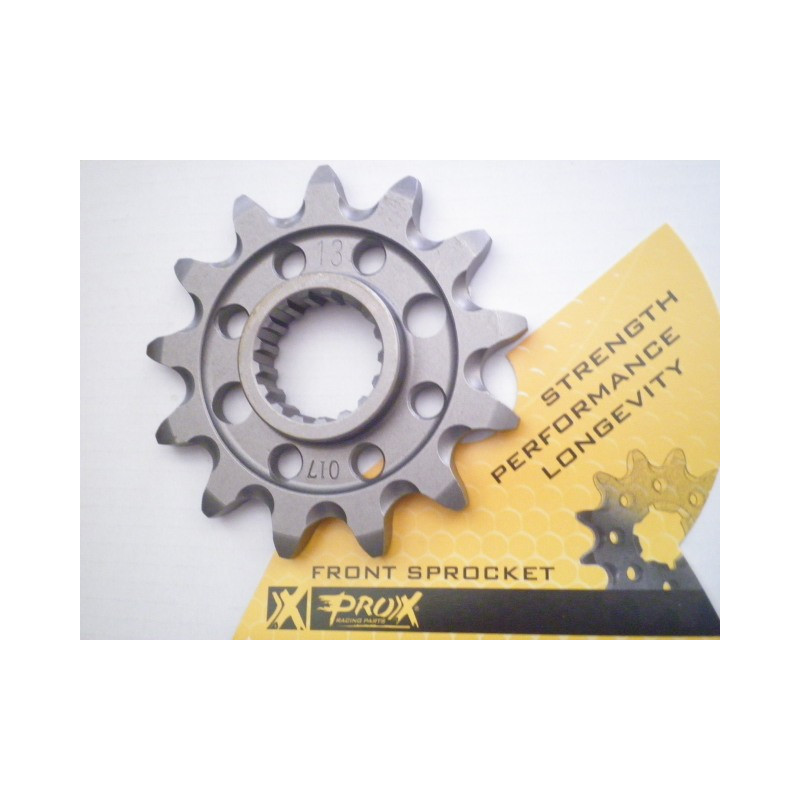 FS34013-13    Pro-X Front Sprocket 13t. Suzuki RMZ-450 '13-'18  