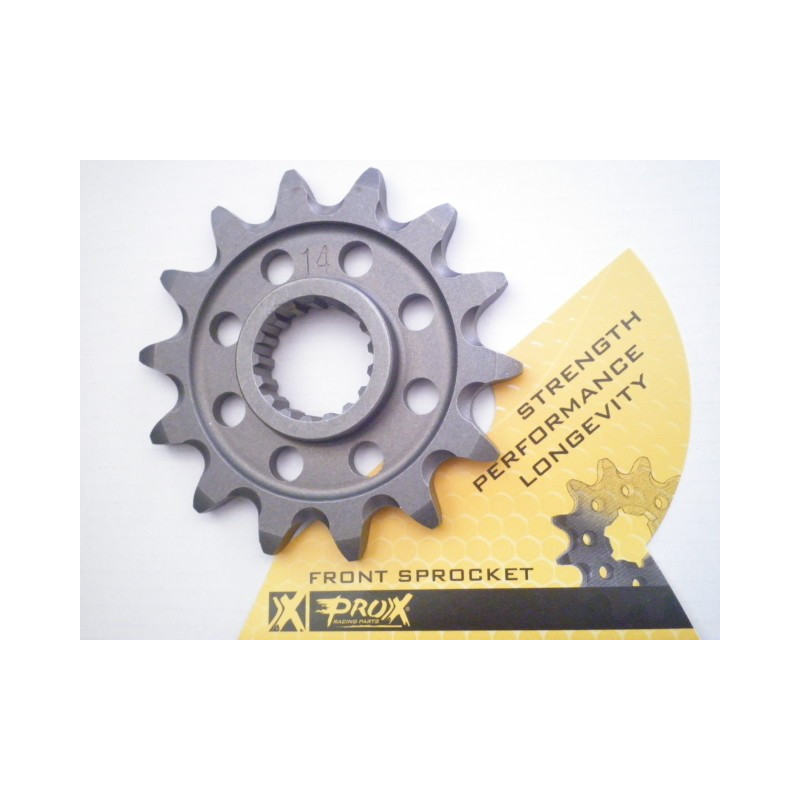 FS34013-14    Pro-X Front Sprocket 14t. Suzuki RMZ-450 '13-'18  
