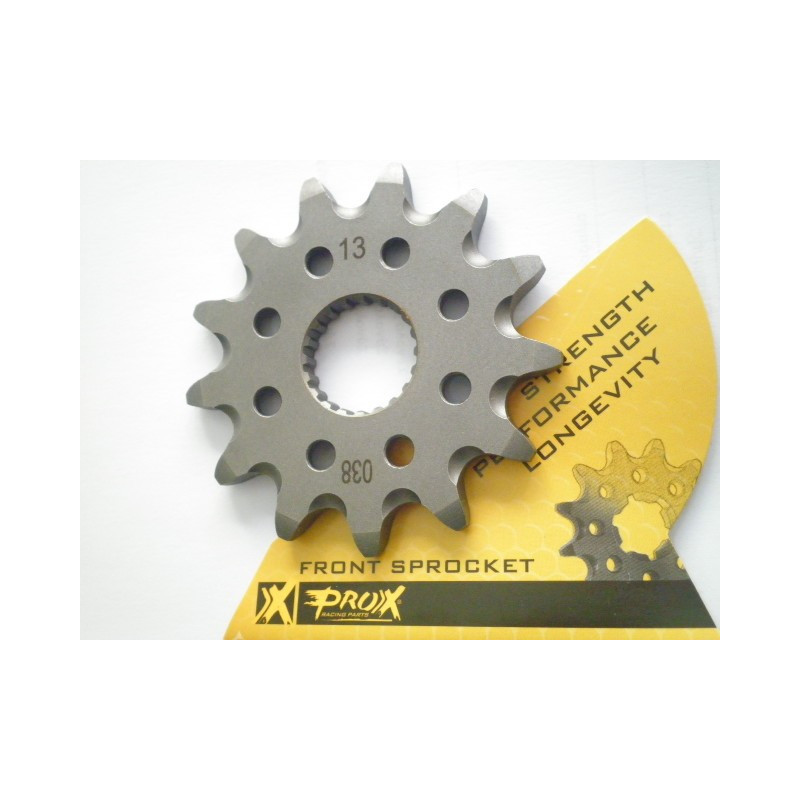 FS22005-13    Pro-X Front Sprocket 13t. Yamaha YZ-125 '05-'18   YZ-250F '01-'17