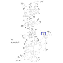 77036044000  Intake Boot '06 KTM SXF-250 EXC-F 250 '05-'11