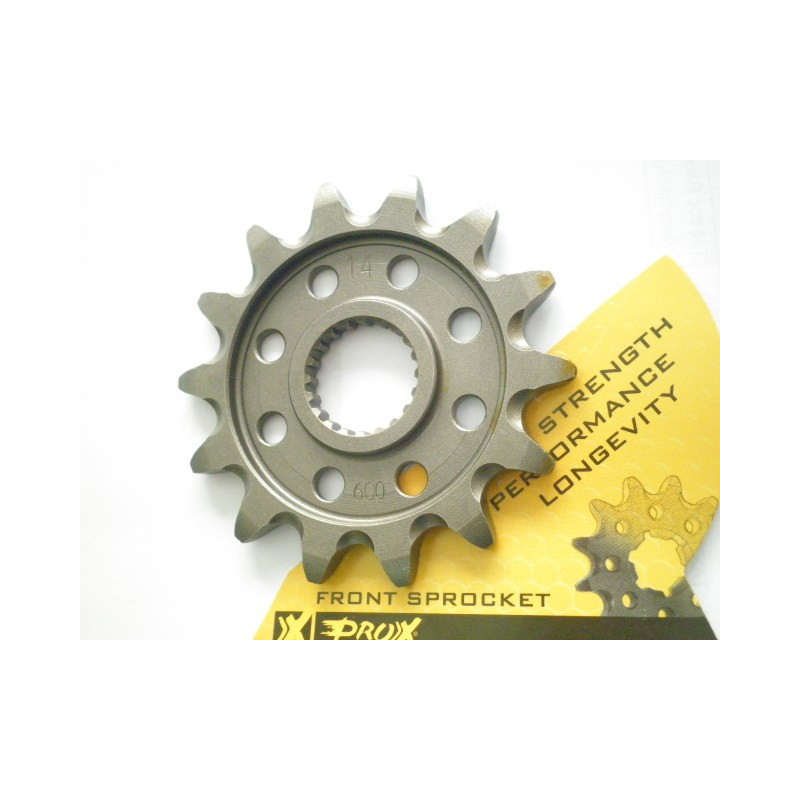 FS22005-14    Pro-X Front Sprocket 14t. Yamaha YZ-125 '05-'18   YZ-250F '01-'17
