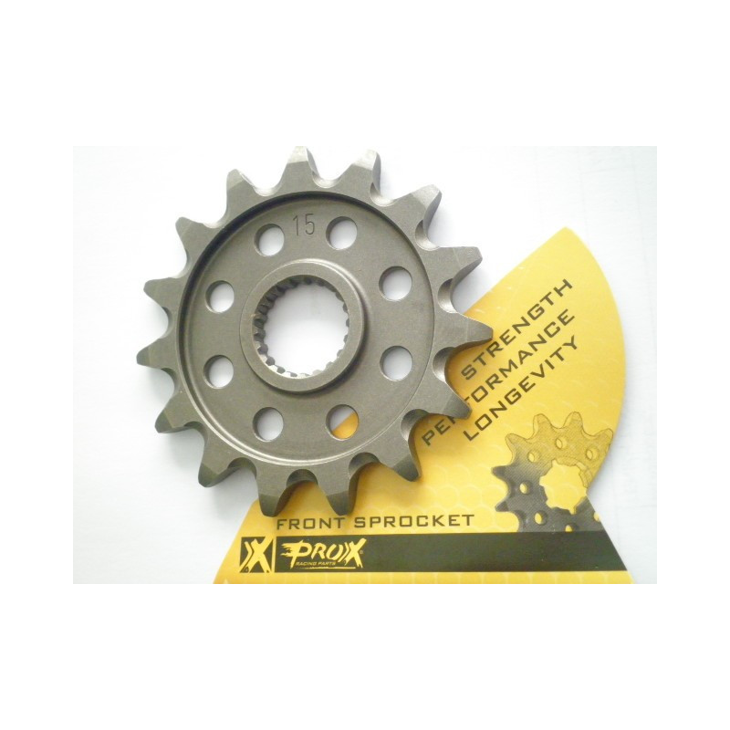 FS22005-15    Pro-X Front Sprocket 15t. Yamaha YZ-125 '05-'18   YZ-250F '01-'17