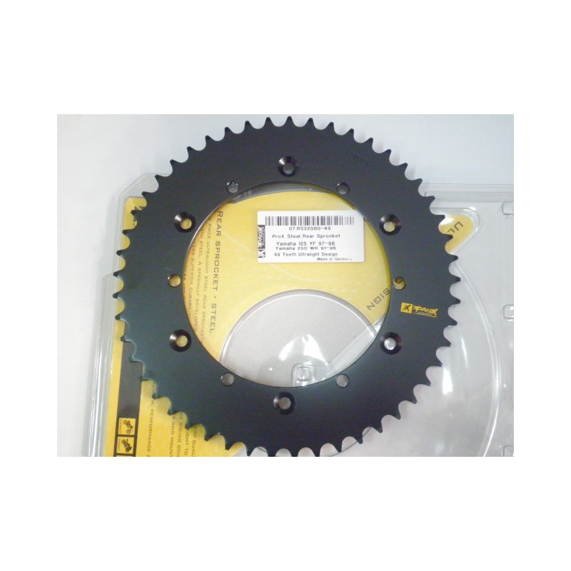RS22080-48  Pro-X Rear Sprocket 48t. Yamaha YZ 125-250 '88-'98