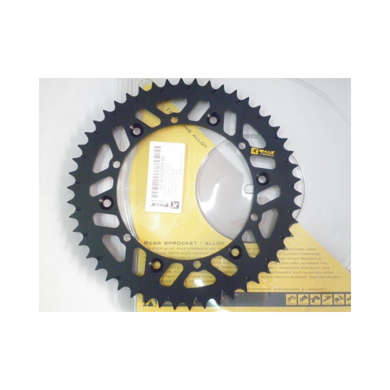 RA22080-49  Pro-X Alloy Rear Sprocket 49t. Yamaha YZ 125-250 '88-'98