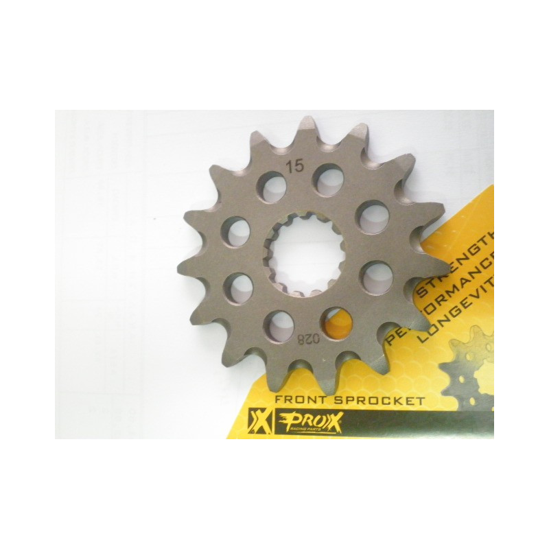 FS23099-15    Pro-X Front Sprocket 15t. Kawasaki KX-250 '99-'08