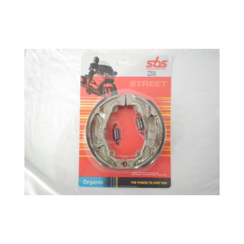 SBS2208F  SBS Front Brake Shoes Honda SCV-100 Lead