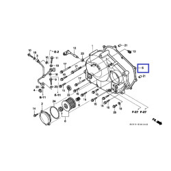 11394KCZ000  Clutch Cover Gasket Honda XR-250R '96-'04