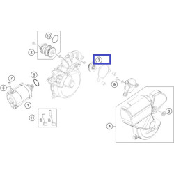 55140022300  Γρανάζι Μίζας KTM EXC-250-300 '15-'16