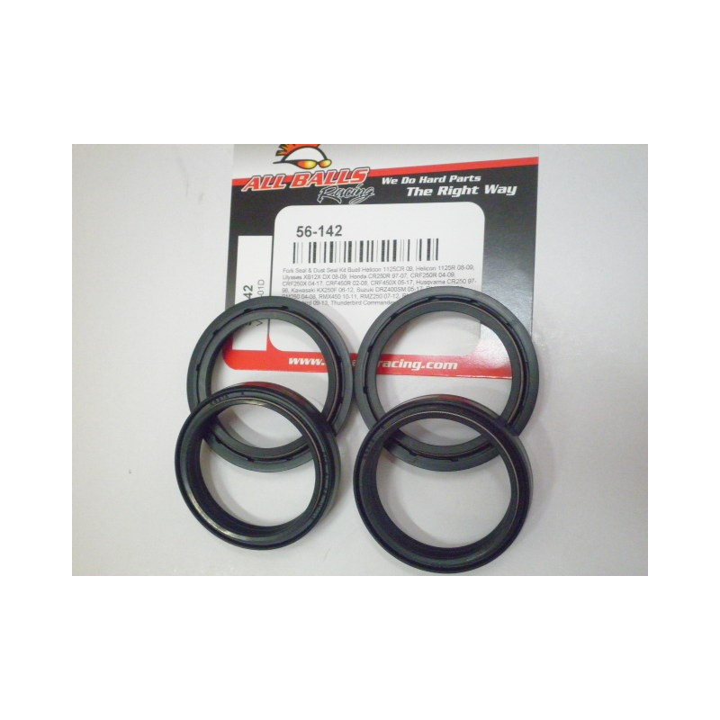 56-142   All Balls Τσιμούχες-Ξύστρες Καλαμιού Σετ 47x58x10 Suzuki RM/RMZ/DRZ