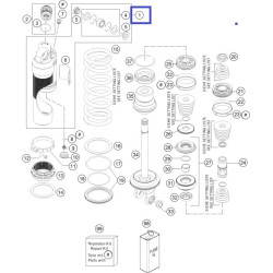 26-350059  PRO-X Ρουλεμάν Αμορτισέρ Ανω KTM EXC '02-'16 & SX '02-'11