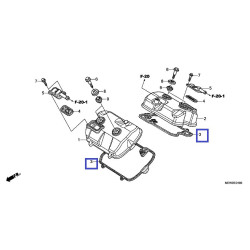 12391MEW920  Φλάντζα Καπακιού Βαλβίδων Honda XL-700V Transalp