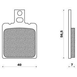 FDB 207 Ferodo Rear Brake Pad For Ducati