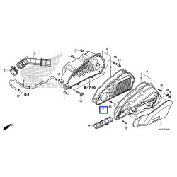 17210K77V00  Air Filter Honda SH-125i/150i '17-'19
