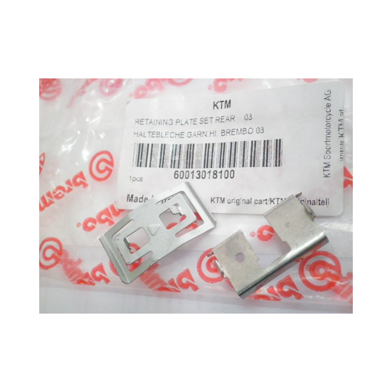 60013018100   Λαμάκια Φρένων Πίσω Δαγκάνας KTM ADV-950/990/1190