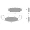 FDB 481 Ferodo Front Brake Pad For Kawasaki KLE250-500 GPZ900 ZZR1100