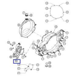 54635003200  Φλάντζα Αντλίας Νερού KTM EXC-SX 250-300 '98-'03