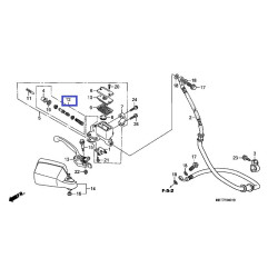 45530MAJG41  Σετ Επισκευής Εμπρός Τρόμπας Φρένου Honda XL-1000V Varadero