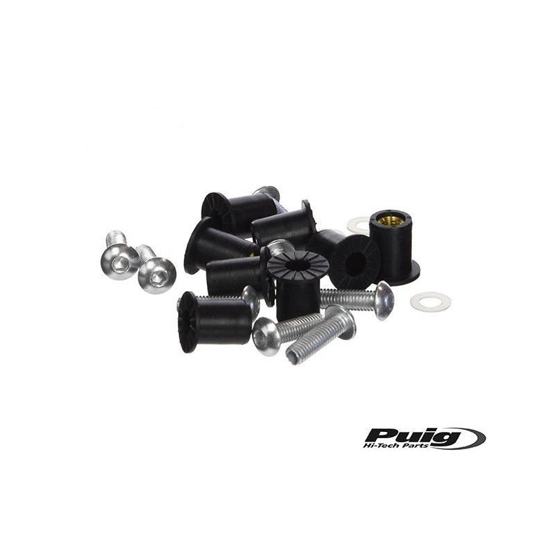 604-00-61510S  PUIG Nut, Cowl Setting Set Honda XRV-XLV