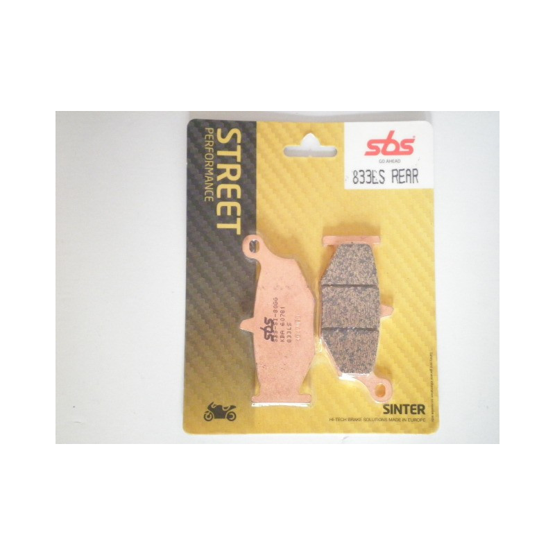 833LS  SBS Rear Brake Pads Suzuki GSR600 GSXR600-750-1300