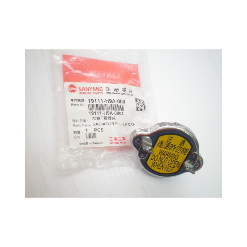 19111H9A000   Τάπα Ψυγείου SYM GTS-250-300 F4  MaxSym-600i