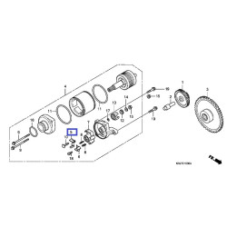 31201KPCD51  Bruch Set ''A''  Honda SH-125-150 '09-'12