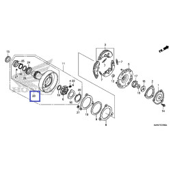 23120KWWC00  Καμπάνα Φυγοκεντρικού Συμπλέκτη Honda AFS-110i Wave