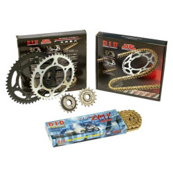 DIDZVMXGDL1000  D.I.D ZVM-X X'ring Gold Drive Chain Set Suzuki DL-1000 