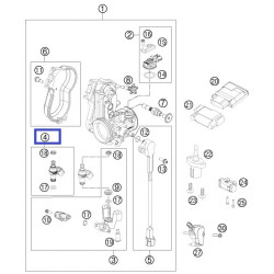 77741023044  Injector Kit cpl. KTM SXF-250-350-450 '13-'15