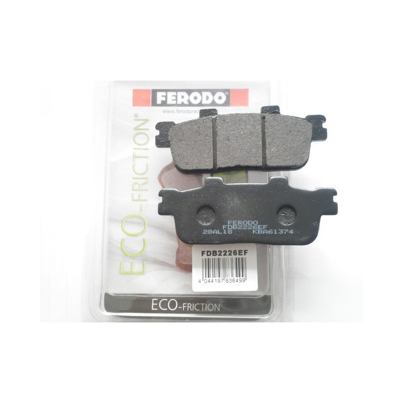 FDB2226EF  Ferodo Τακάκια Οπίσθια SYM GTS-250-300 Cruisym-300i