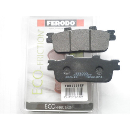 FDB2226EF  Ferodo Rear Brake Pads SYM GTS-250-300 Cruisym-300i