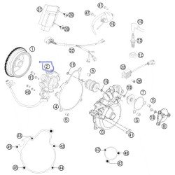 55139004100  Πηνία Σετ KTM EXC-250-300 '08-'16