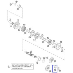 60033034000  Front Sprocket Lock Washer KTM Adventure 950-990-1190-1290 