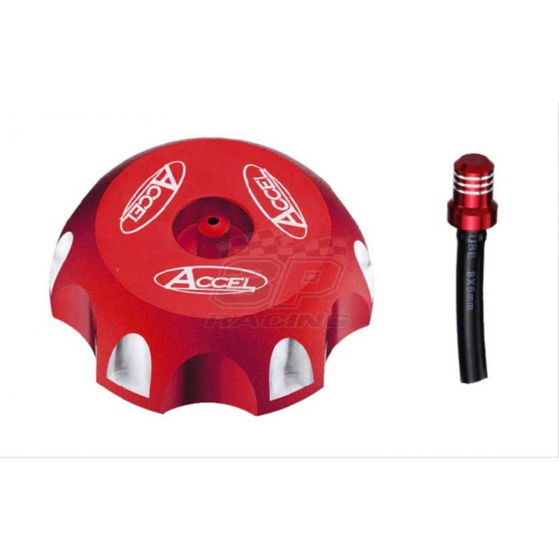 GTC-01  ACCEL Τάπα Ρεζερβουάρ Αλουμινίου Honda CRF-250-450  XR-250-600
