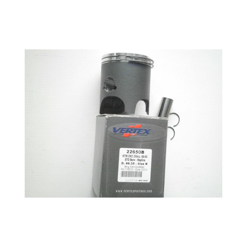 22650    VERTEX Πιστόνι ''B'' 66,35mm KTM EXC-250 '00-'05 