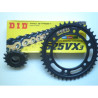DID525VXGB990  D.I.D VX3 Χρυσή Αλυσίδα-Γρανάζια Σετ 17-42 KTM ADV-950-990-1190