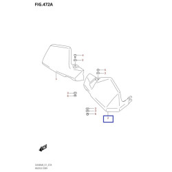 5754127G01291  Cover Left Knuckle Suzuki DL-650 V-Strom '04-'21