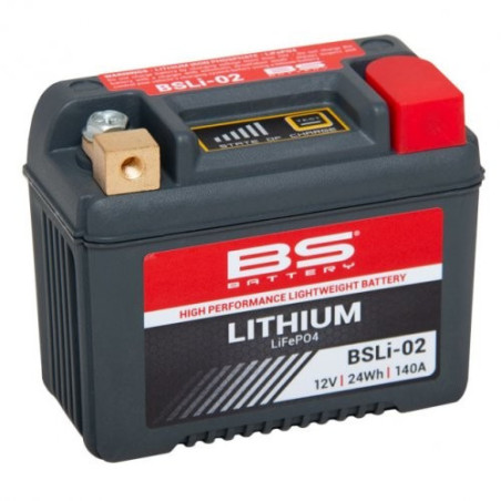 BSLI-02   BS Lithium Battery  KTM EXC/EXC-F  SX-F 250-350-450-500-530