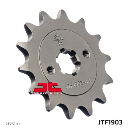 JTF1903.14  JT Front Sprocket 14t.  KTM Duke-125-200 '11-'22