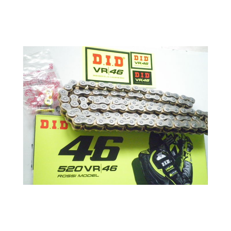 DID520VR46118   D.I.D X'ring Chain VR46 520x118t. KTM EXC-SX-LC-4